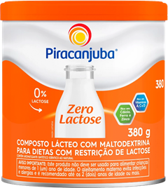 Leite Em Po Piracanjuba Zero Lactose Lata 380g