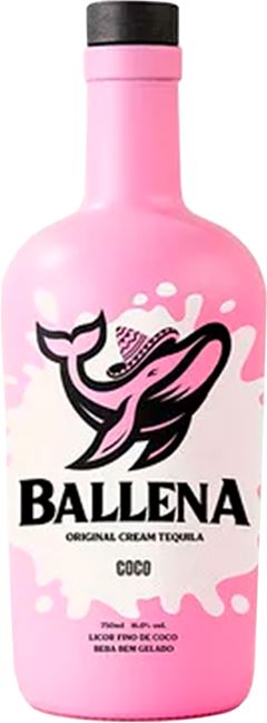 Licor Ballena Coco Com Tequila 750ml