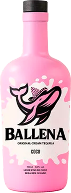 Licor Ballena Coco Com Tequila 750ml