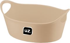 Cesta Plastica Uz  Multiuso M Cappuccino