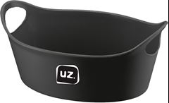 Cesta Plastica Uz  Multiuso M Preta