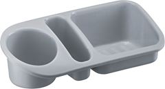 Organizador Para Pia Plastico Uz Plus Cinza