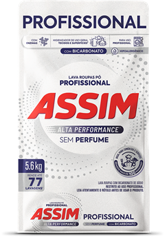 Sabao Em Po Assim Profissional Sachet 5,6kg