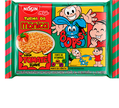 Macarrao Instantaneo Nissin Miojo Turma Da Monica Tomate 85g