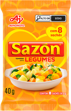 Tempero Sazon Amarelo 40g