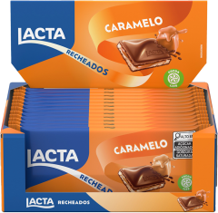 Chocolate Lacta Caramelo Recheio Tablete 104g