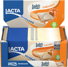 Chocolate Lacta Laka Caramelo Recheio Tablete 104g