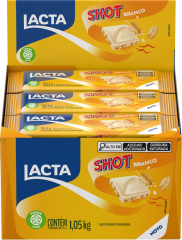 Chocolate Lacta Shot Branco Tablete 50,1g