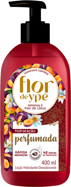 Locao Hidratante Flor De Ype Ameixa E Flor 400ml