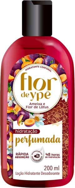 Locao Hidratante Flor De Ype Ameixa E Flor 200ml