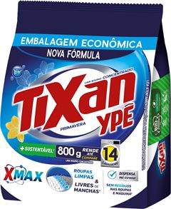 Sabao Em Po Tixan Ype Primavera Sachet 800g