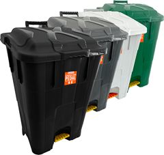 Lixeira Plastica Antares Com Pedal Sortido 60l