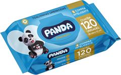 Toalha Umedecida Panda Flip Top 120un