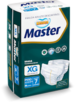 Fralda Geriatrica Kisses Master Xg 07un
