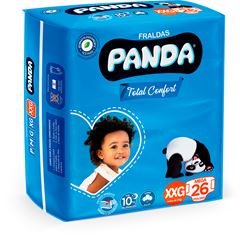 Fralda Panda Mega Xxg 26un