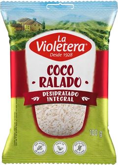 Coco Ralado La Violetera Puro 100g