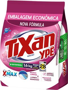 Sabao Em Po Tixan Ype Maciez Sachet 1,6kg