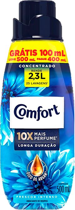 Amaciante Concentrado Comfort Intenso Lv500ml Pg400ml