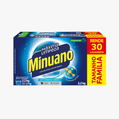 Sabao Em Po Minuano Maxima Limpeza 2,2kg