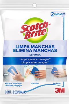 Esponja 3m Scotch Limpa Manchas 2un