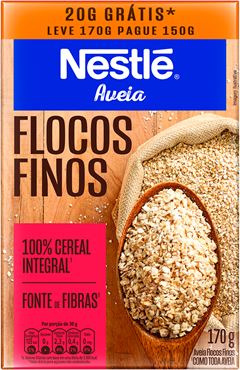 Aveia Nestle Flocos Finos Lv170g Pg150g