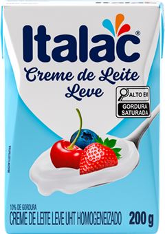 Creme De Leite Italac Leve Tp 200g