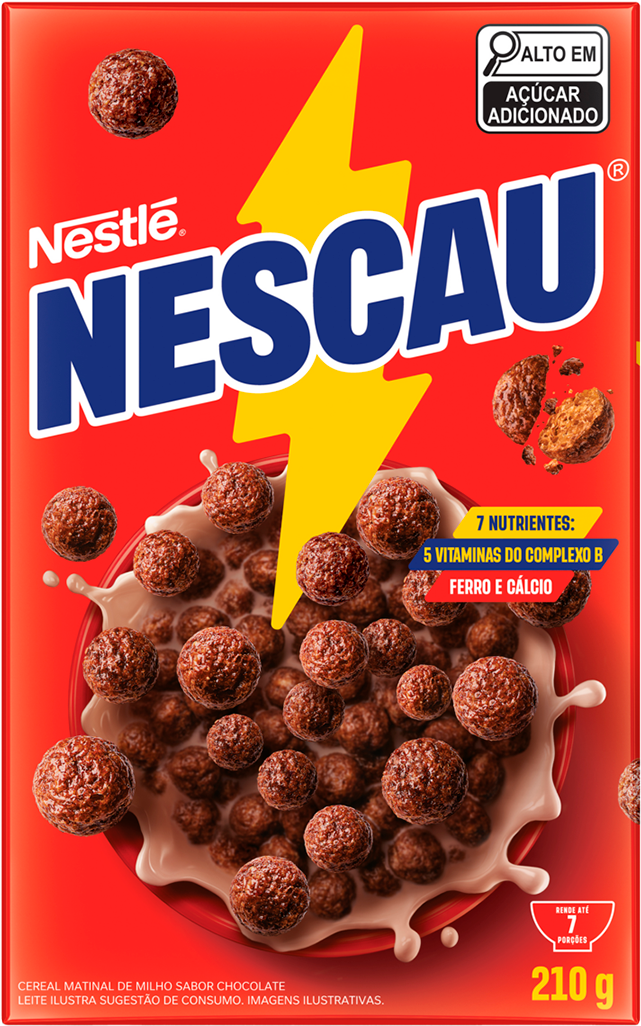 Alimento Matinal Nestle Nescau Cereal 210g