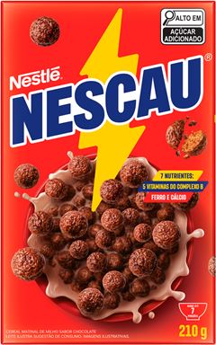 Alimento Matinal Nestle Nescau Cereal 210g