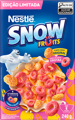 Alimento Matinal Nestle Snow Fruits 240g