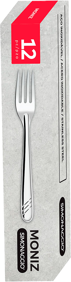Garfo Mesa Inox Simonaggio Moniz 12pcs