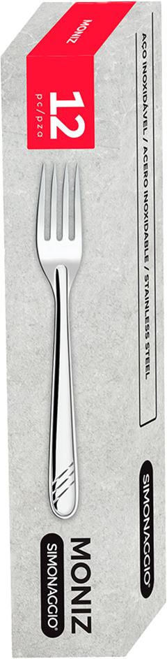 Garfo Mesa Inox Simonaggio Moniz 12pcs