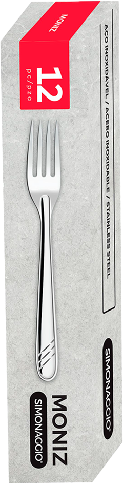 Garfo Mesa Inox Simonaggio Moniz 12pcs