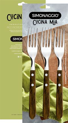 Garfo Mesa Inox Simonaggio Cucina Mia Cabo Madeira 3pcs