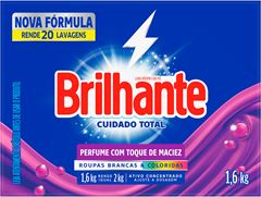 Sabao Em Po Brilhante Cuidado Total Caixa 1,6kg