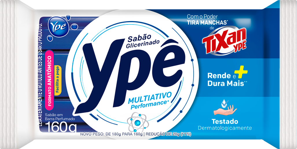 Sabao Pedaco Ype Multiativo 160g