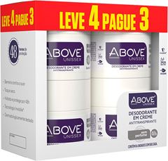 Desodorante Creme Above Unissex Sem Perfume Lv4 Pg3 50g