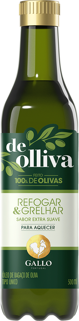 Oleo Composto 100% Oliva Extra Suave Gallo Pet 500ml