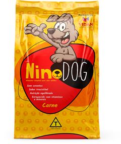 Racao Para Caes Nino Dog Adulto Carne 6kg