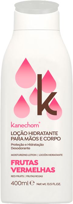 Locao Hidratante Kanechom Frutas Vermelhas 400ml