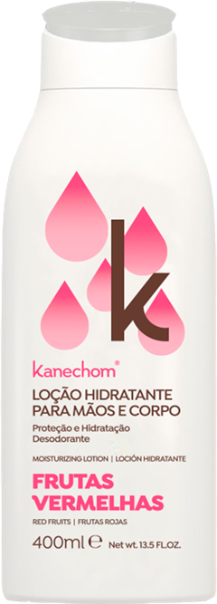 Locao Hidratante Kanechom Frutas Vermelhas 400ml