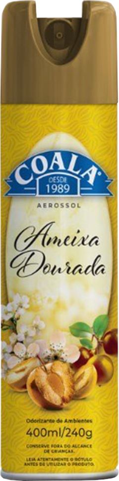 Odorizante De Ambientes Coala Ameixa Dourada 400ml
