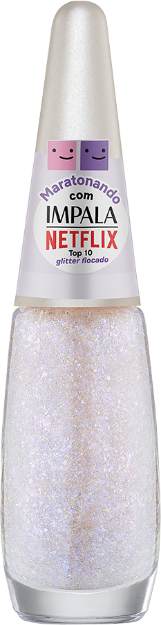 Esmalte Impala Glitter Netflix Flocado Top 10 6un