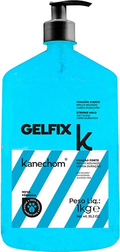 Gel Capilar Kanechom Fixacao Forte Azul 1kg