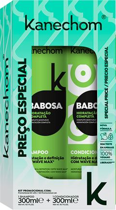 Kit Kanechom Babosa Shampoo 300ml + Condicionador 300ml