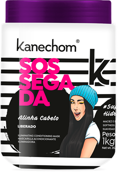 Creme De Tratamento Kanechom Sossegada Alinha Cabelo 1kg