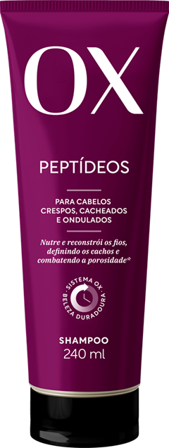 Shampoo Ox Peptideos Bisnaga 240ml