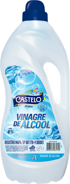 Vinagre De Alcool Castelo 2l