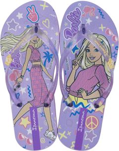 Sandalia Ipanema Barbie Meu Encanto Fem Infantil Lilas Glit