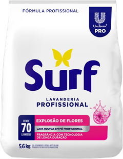 Sabao Em Po Surf Mix De Flores  Sachet 5,6kg