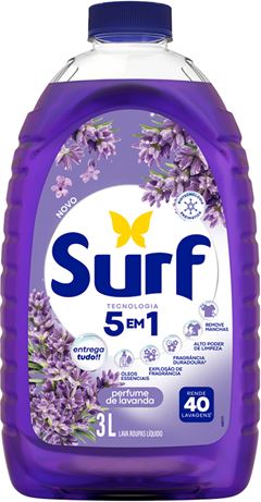 Sabao Liquido Surf Lavanda 3l